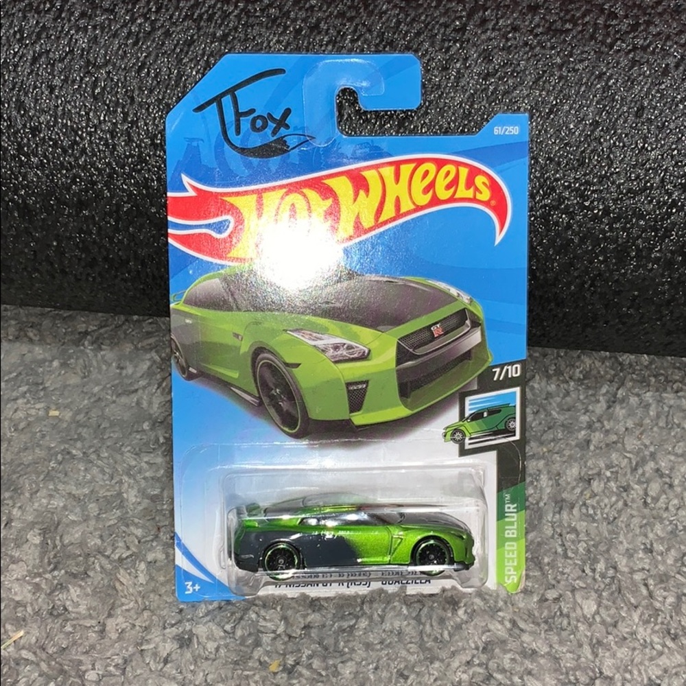 Tanner fox gtr (guaczilla) hot wheel